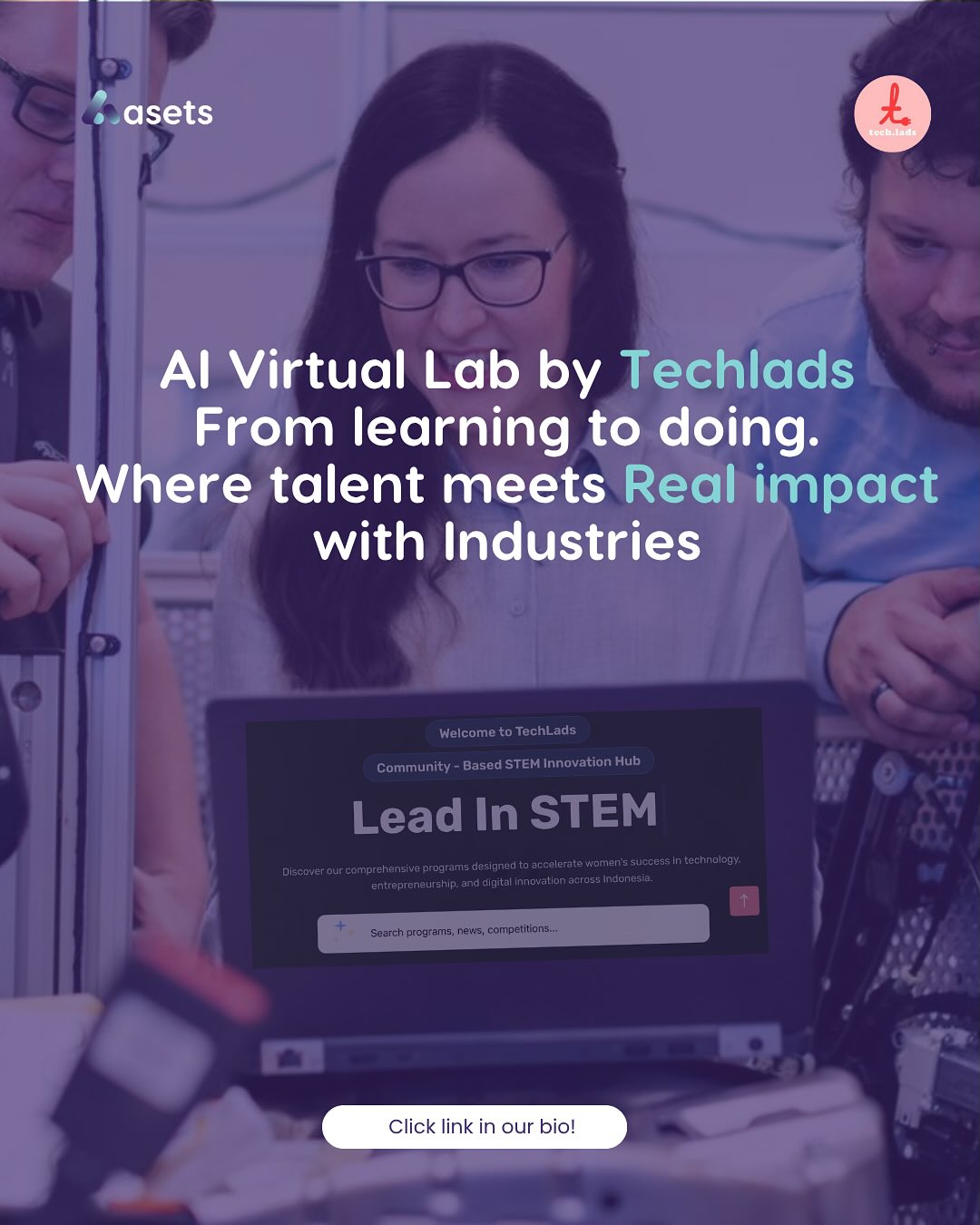 AI Virtual Lab: Bridging Talent to Real-World Innovation