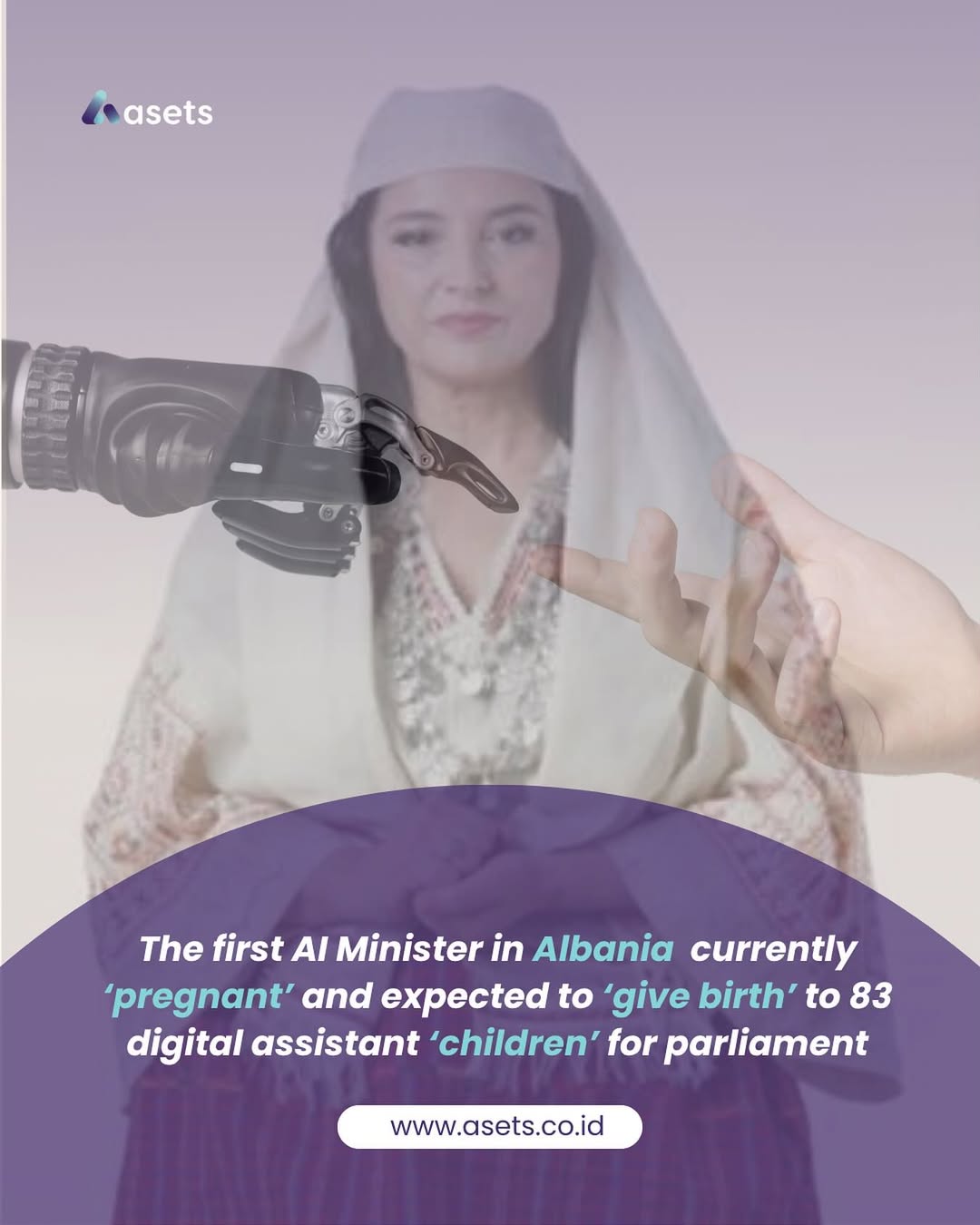 AI for Humanity: When an AI Minister “Gives Birth” to Values