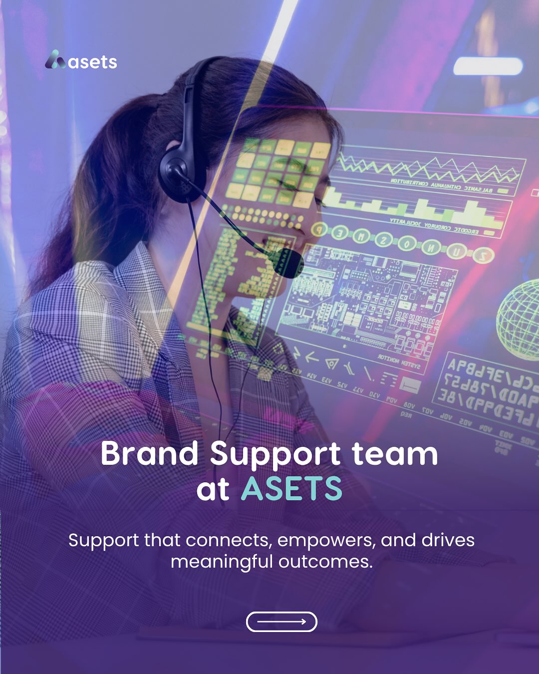 Brand Support Team at ASETS: Behind the Power of Every Message and Experience
