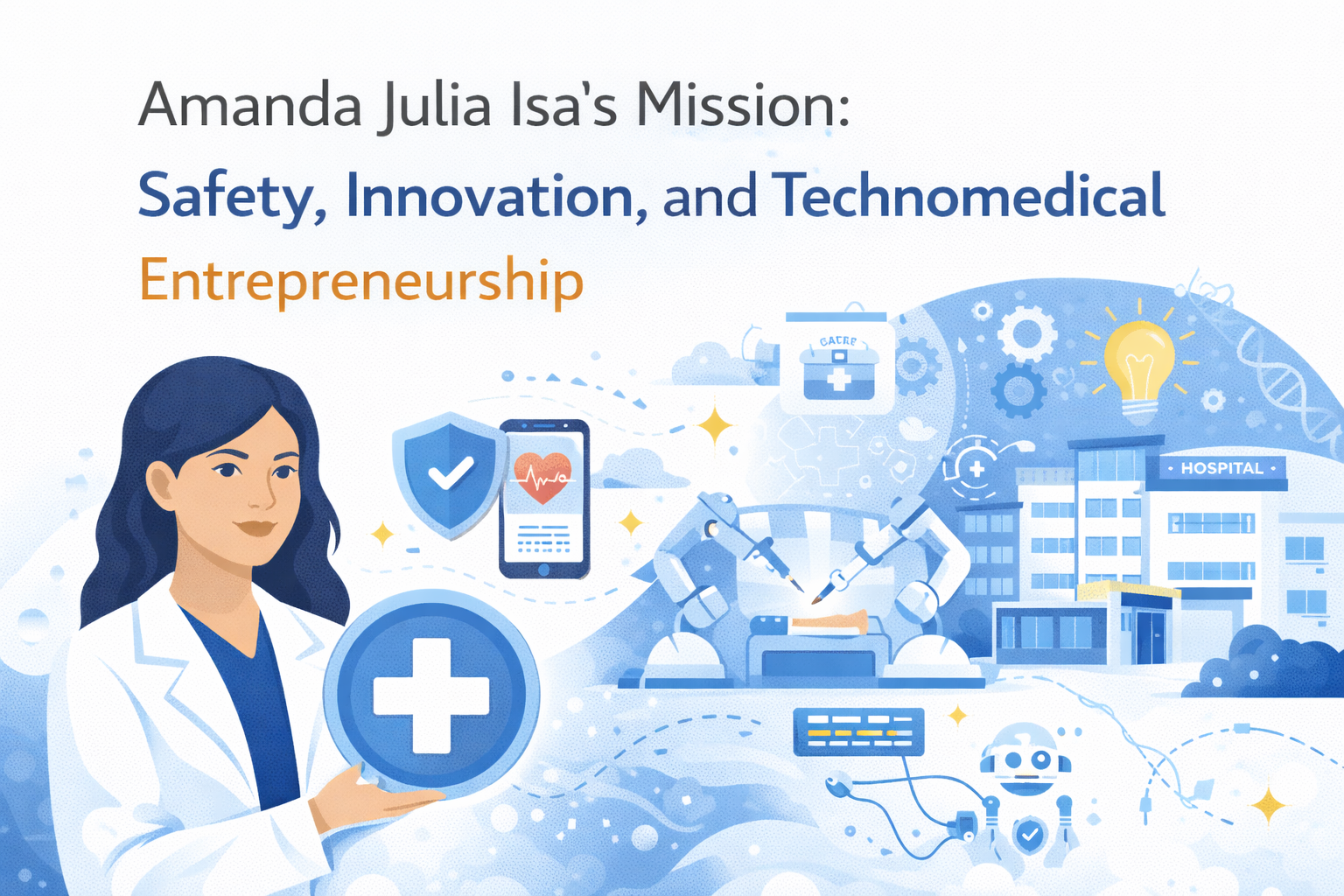 Amanda Julia Isa’s Mission: Safety, Innovation, and Technomedical Entrepreneurship