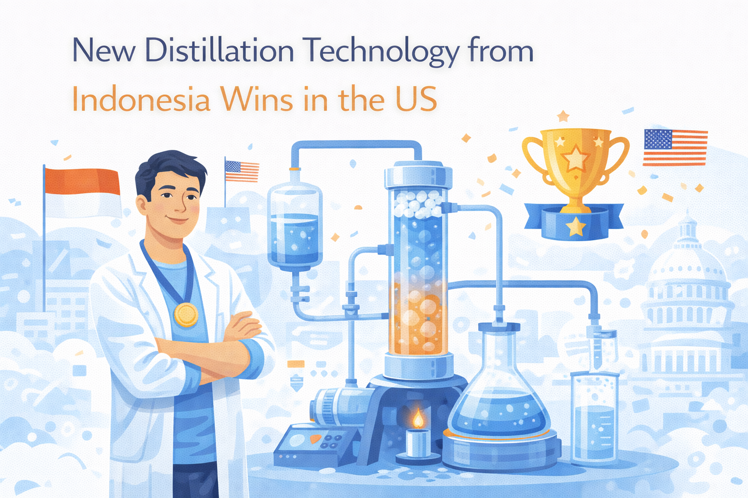 New Distillation Technology from Indonesia Wins in the US